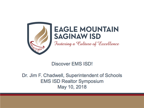 Discover EMS ISD presentation cover page 